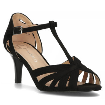 Čierne sandále Filippo DS4301/23 BK