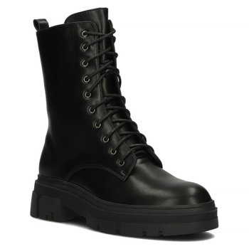 Čierne topánky Filippo DBT3936/22 BK