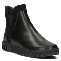 Kožené čierne topánky Filippo DBT4703/23 BK