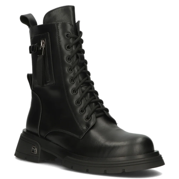 Kožené topánky Artiker 53C0212 black
